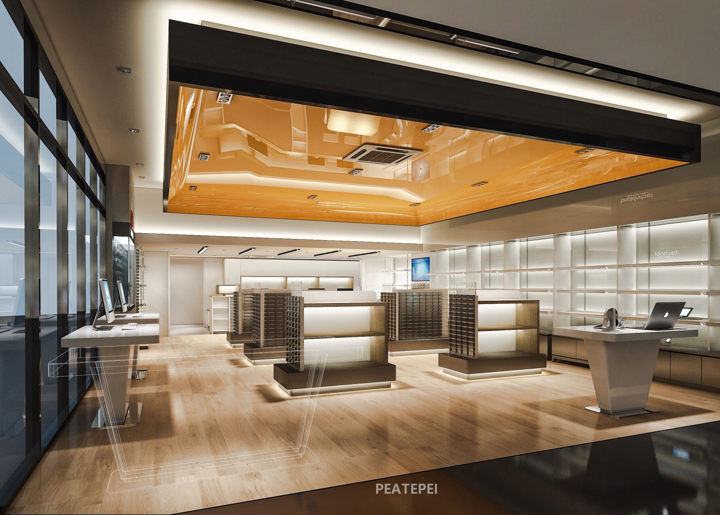 computer store 3D model | CGTrader