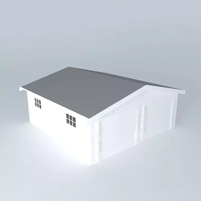 Decochalet-2015 - Garage 600x600 - T2V-15° Free 3D model
