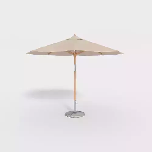 Patio Umbrella - Parasol 4 Low-poly 3D model