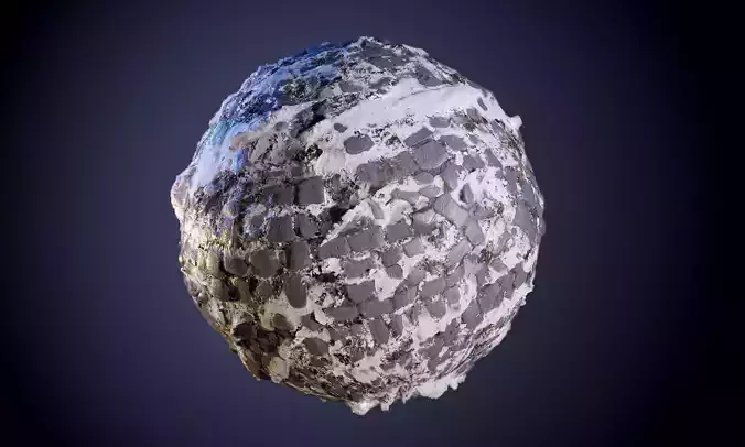 Rock Cliff Stone Seamless PBR Texture