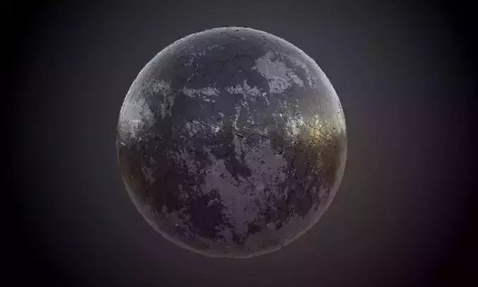 Metal Rusted Decay Seamless PBR Texture