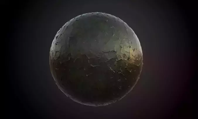 Metal Military Rusted Seamless PBR Texture