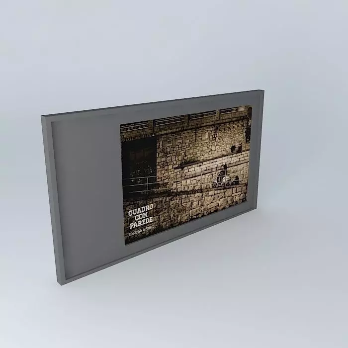 Transport led panel Free 3D model_0