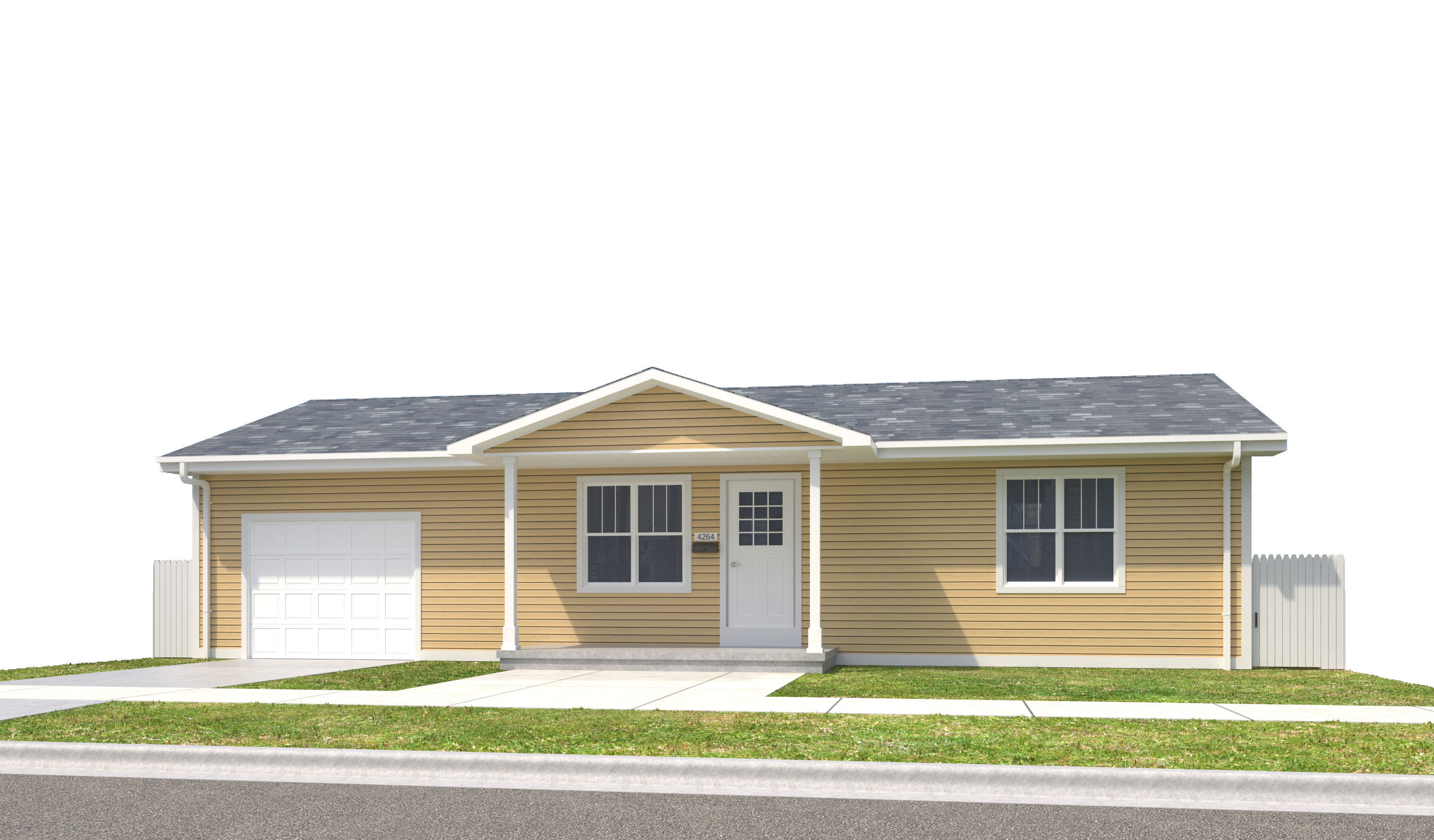 House-052 3D model_2