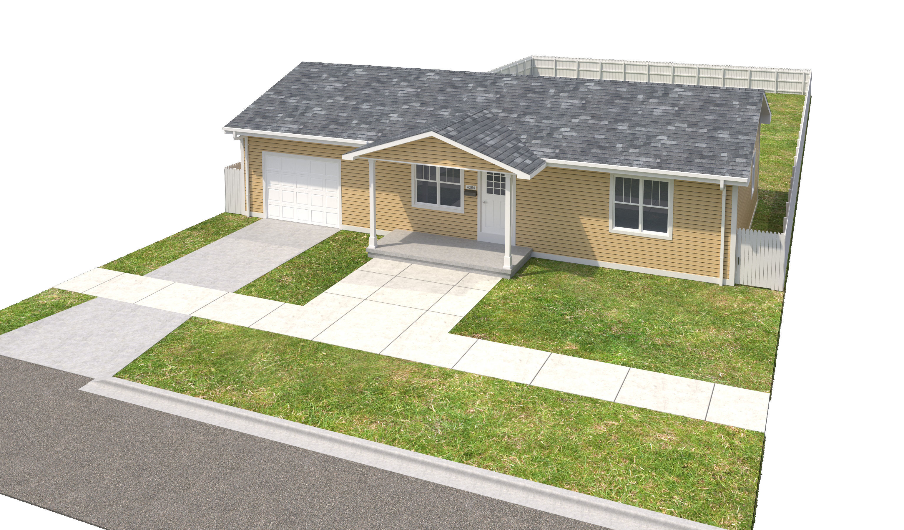 House-052 3D model_6