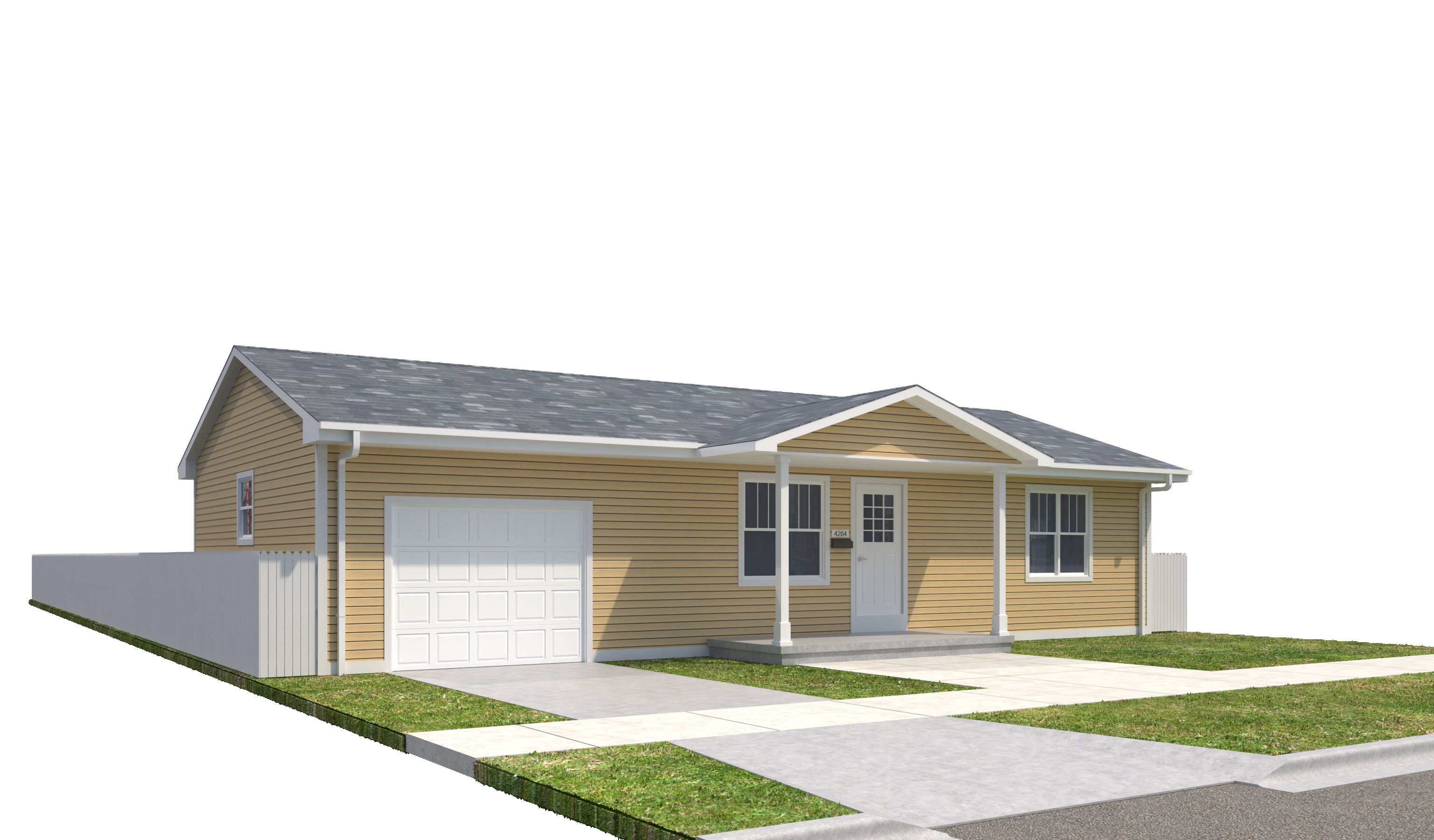 House-052 3D model_3