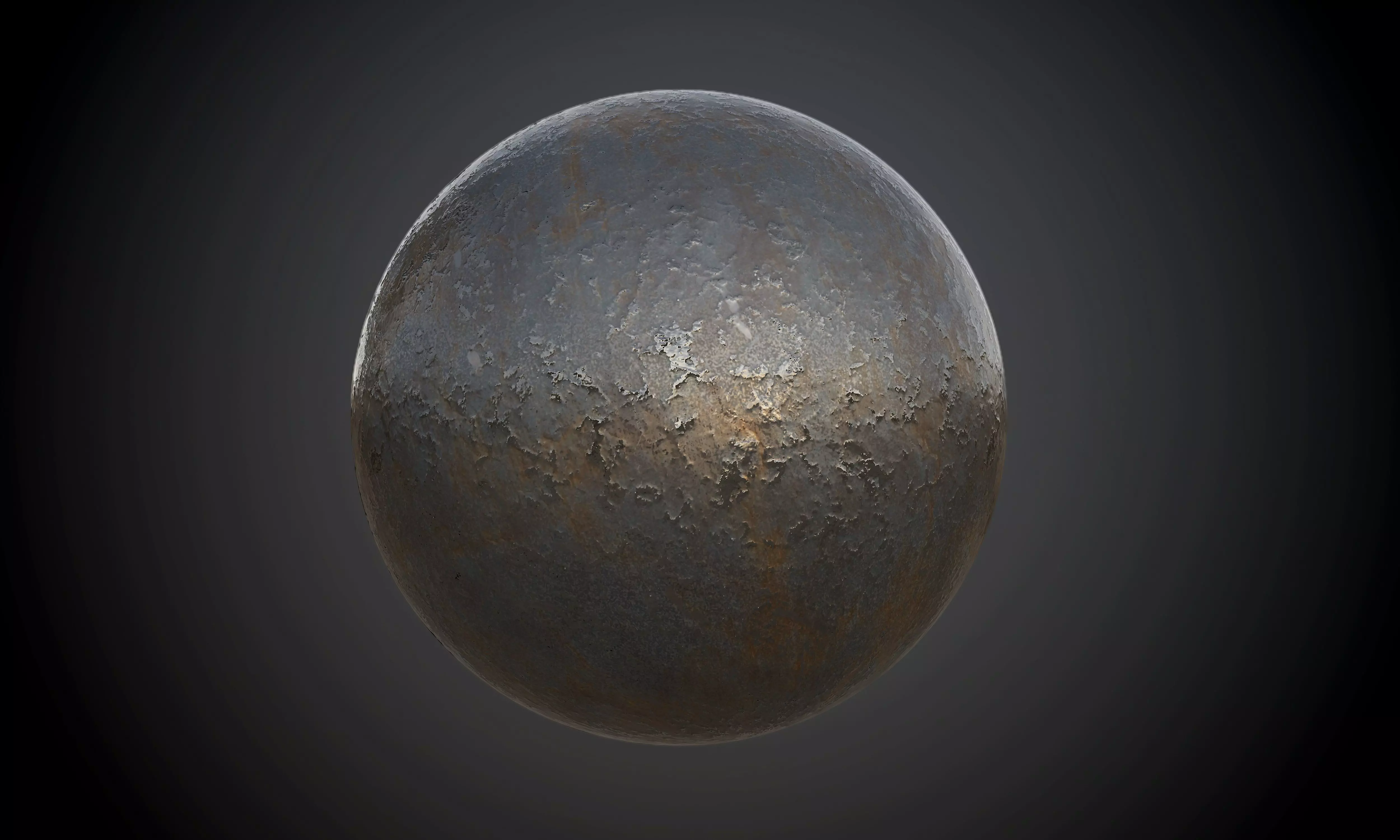 Metal Old Rusted Seamless PBR Texture Texture_0