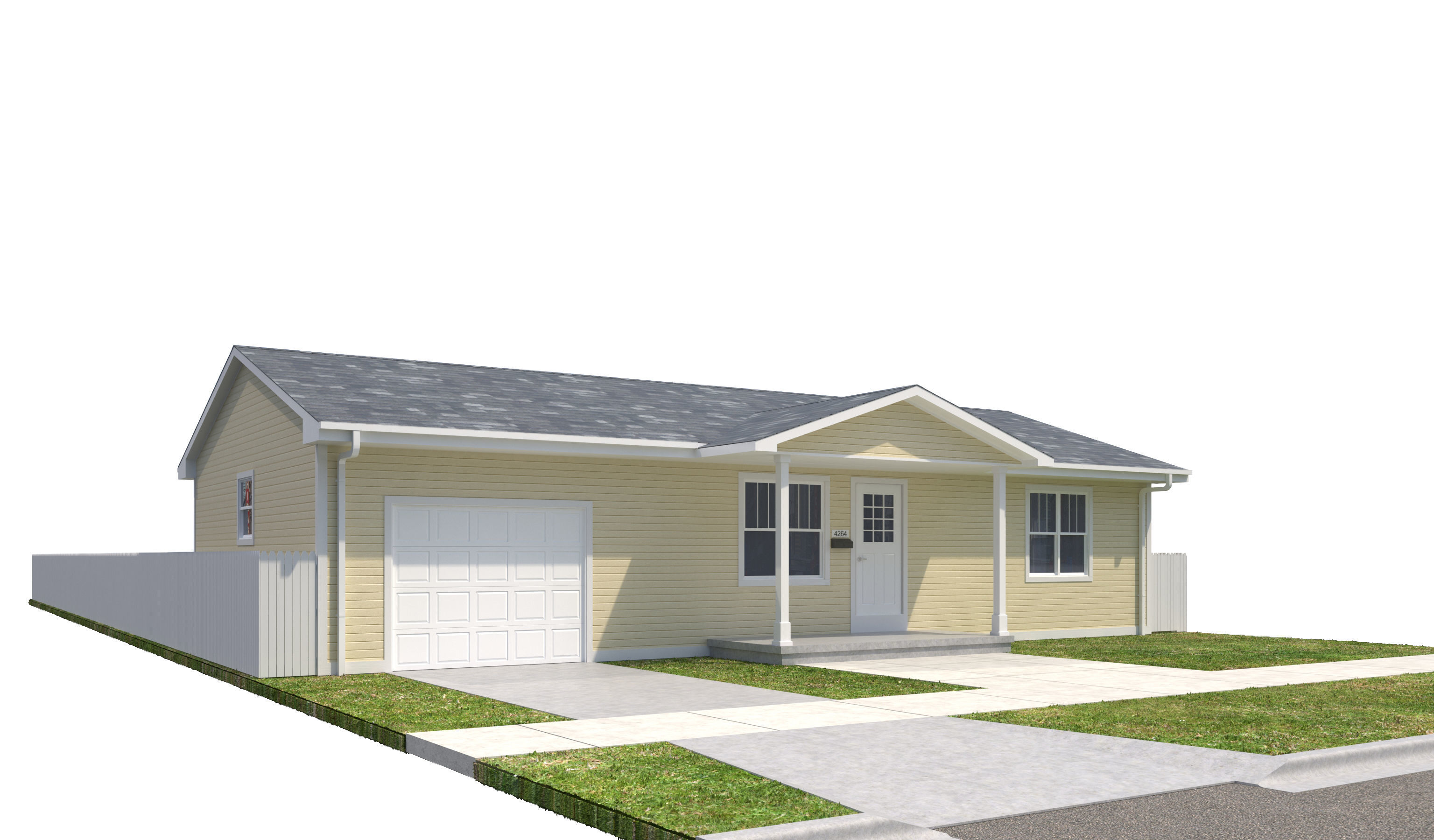 House-054 3D model_3