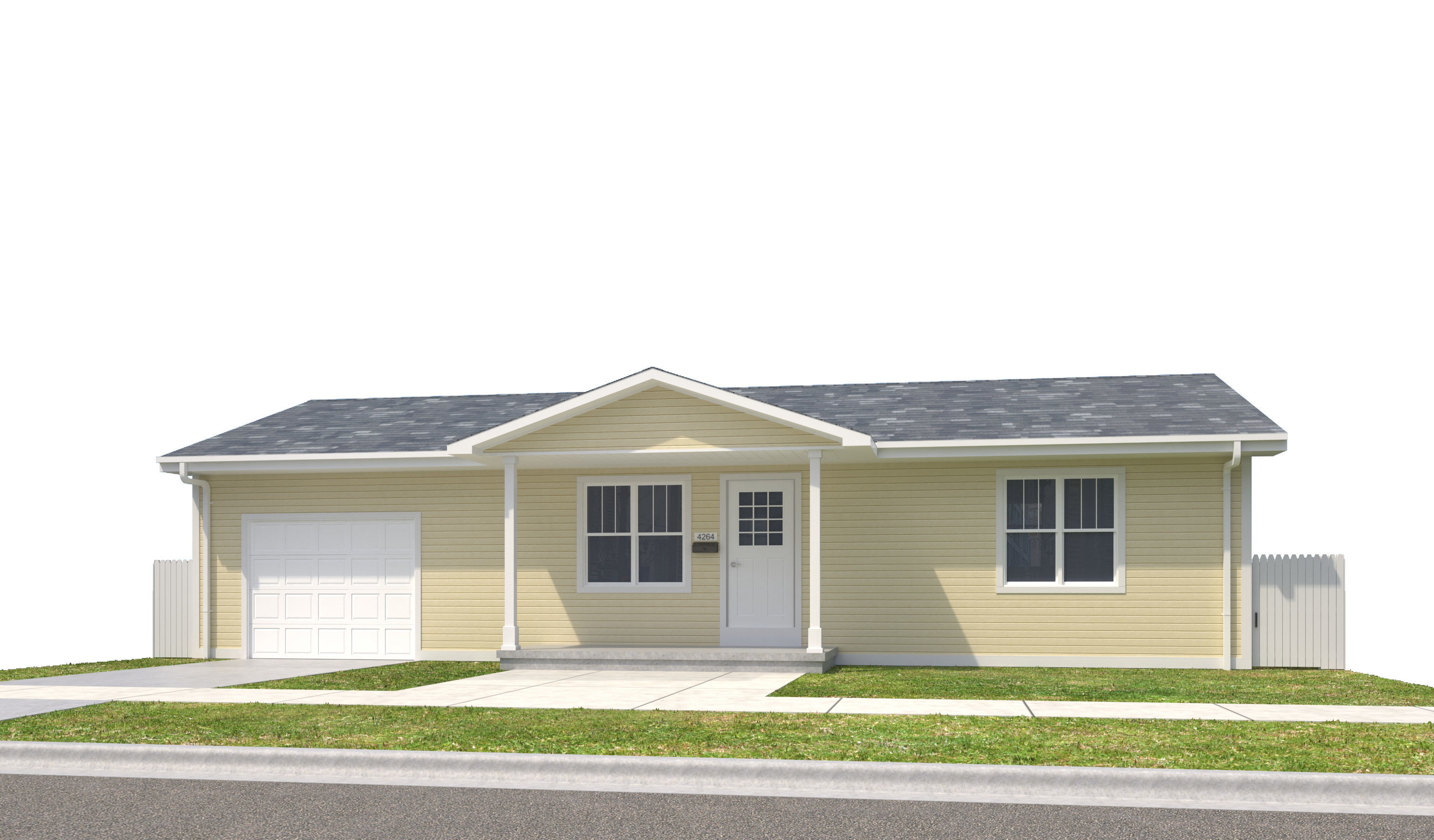 House-054 3D model_2