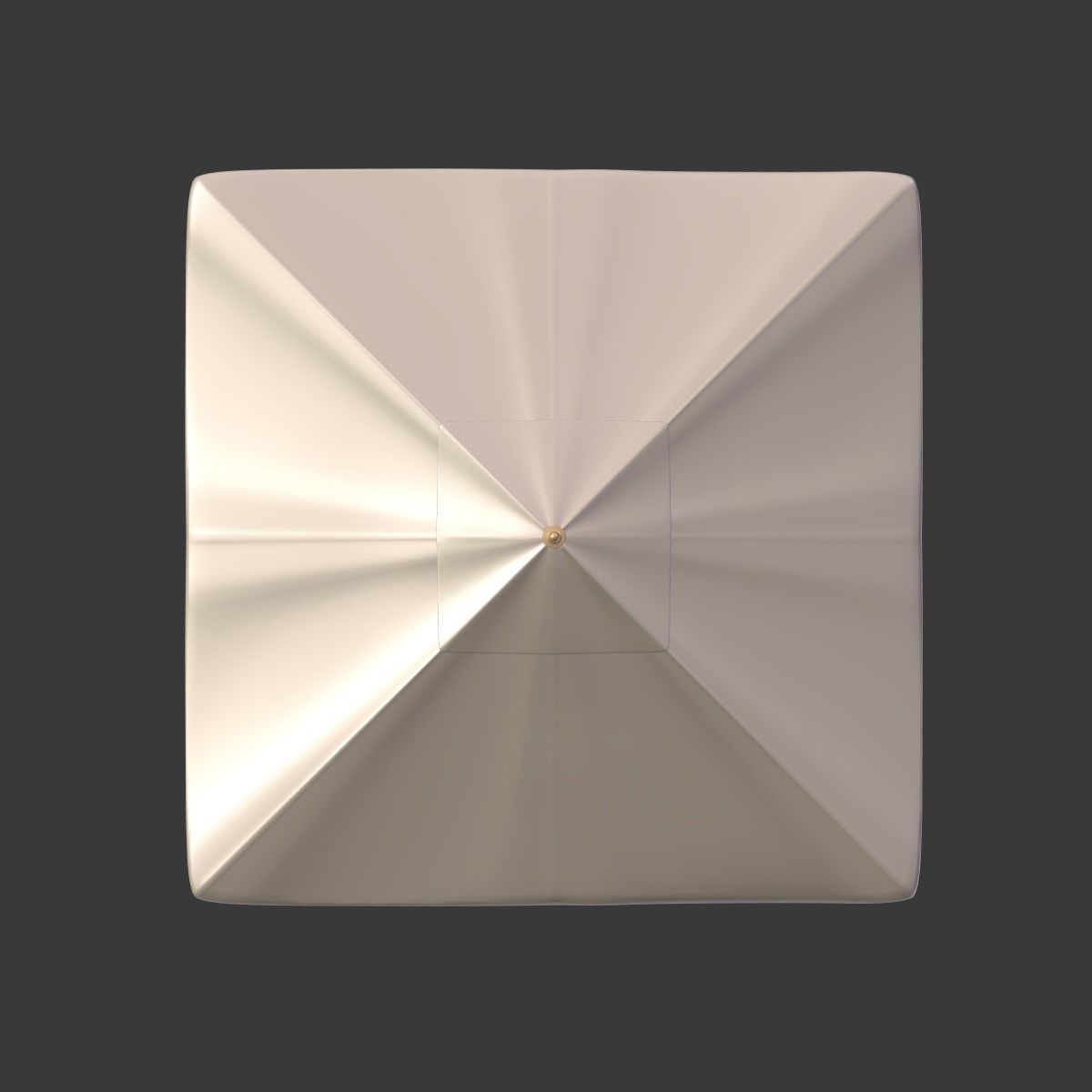 Umbrella Patio Parasol 6 Low-poly 3D model_10