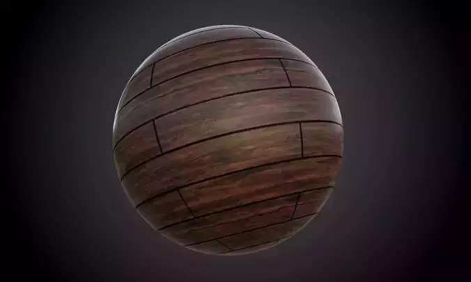 Wood Planks Realistic Seamless PBR Texture