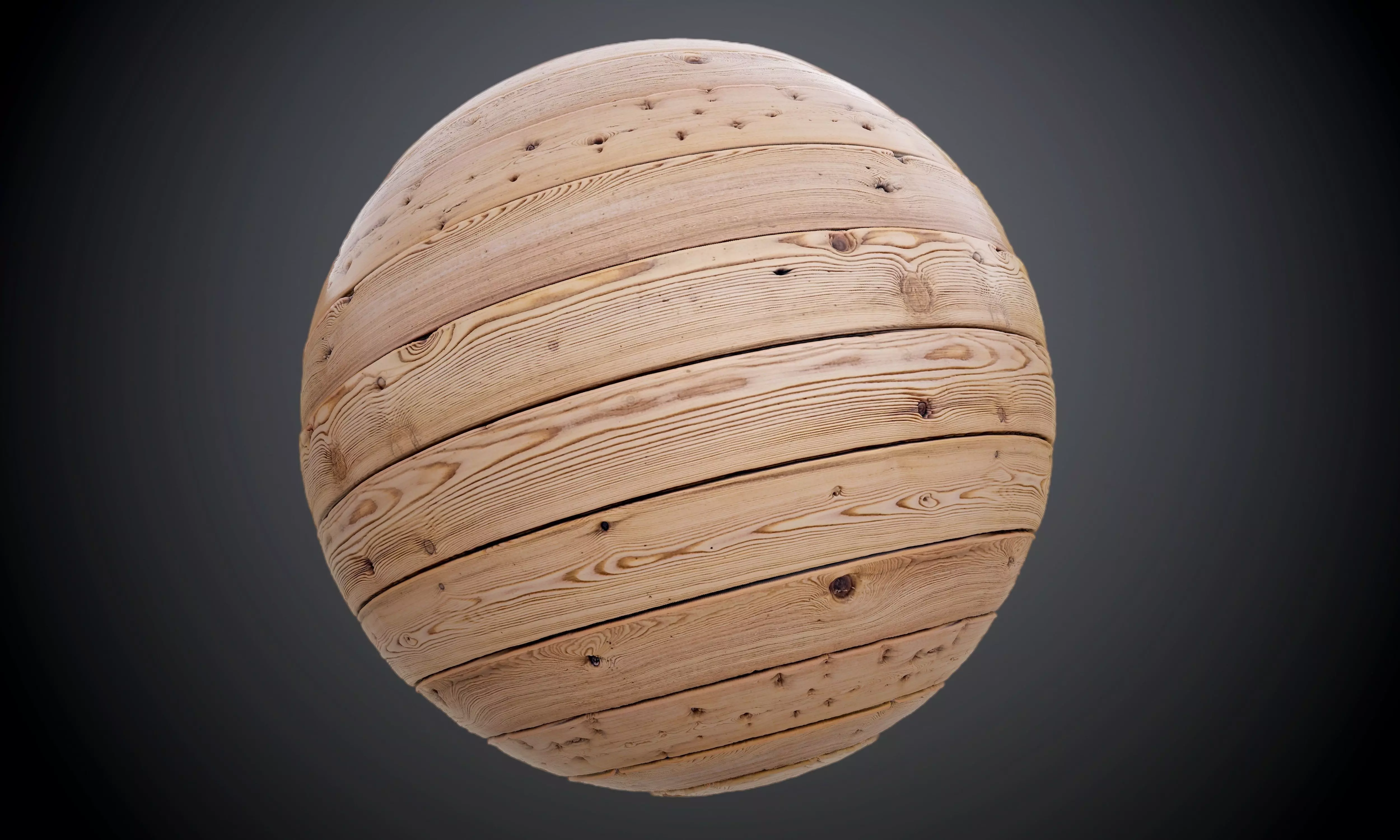 Wood Floor Knots Seamless PBR Texture Texture_0