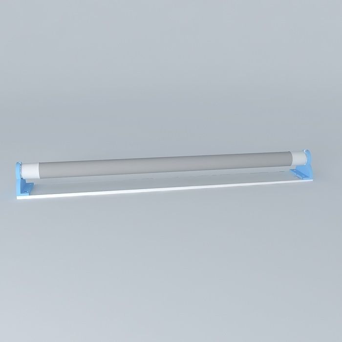 Lamp led light bar Free 3D model_2