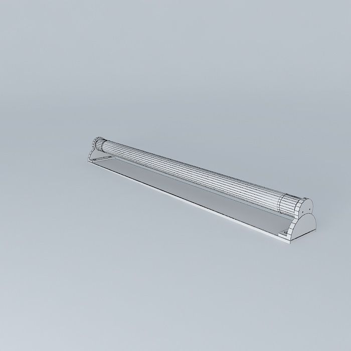 Lamp led light bar Free 3D model_4