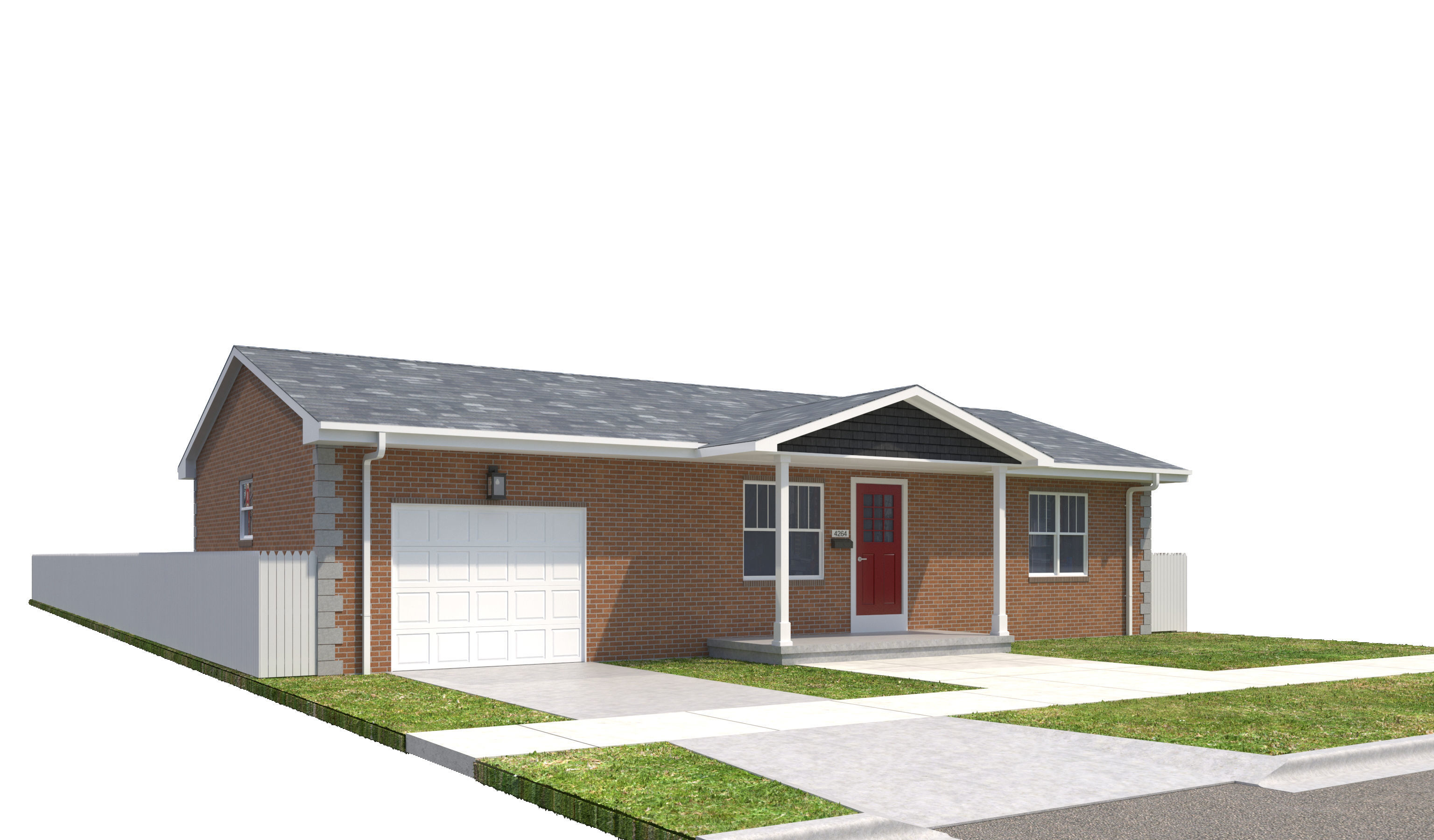 House-057 3D model_3