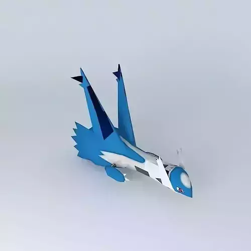 Latios paper airplane