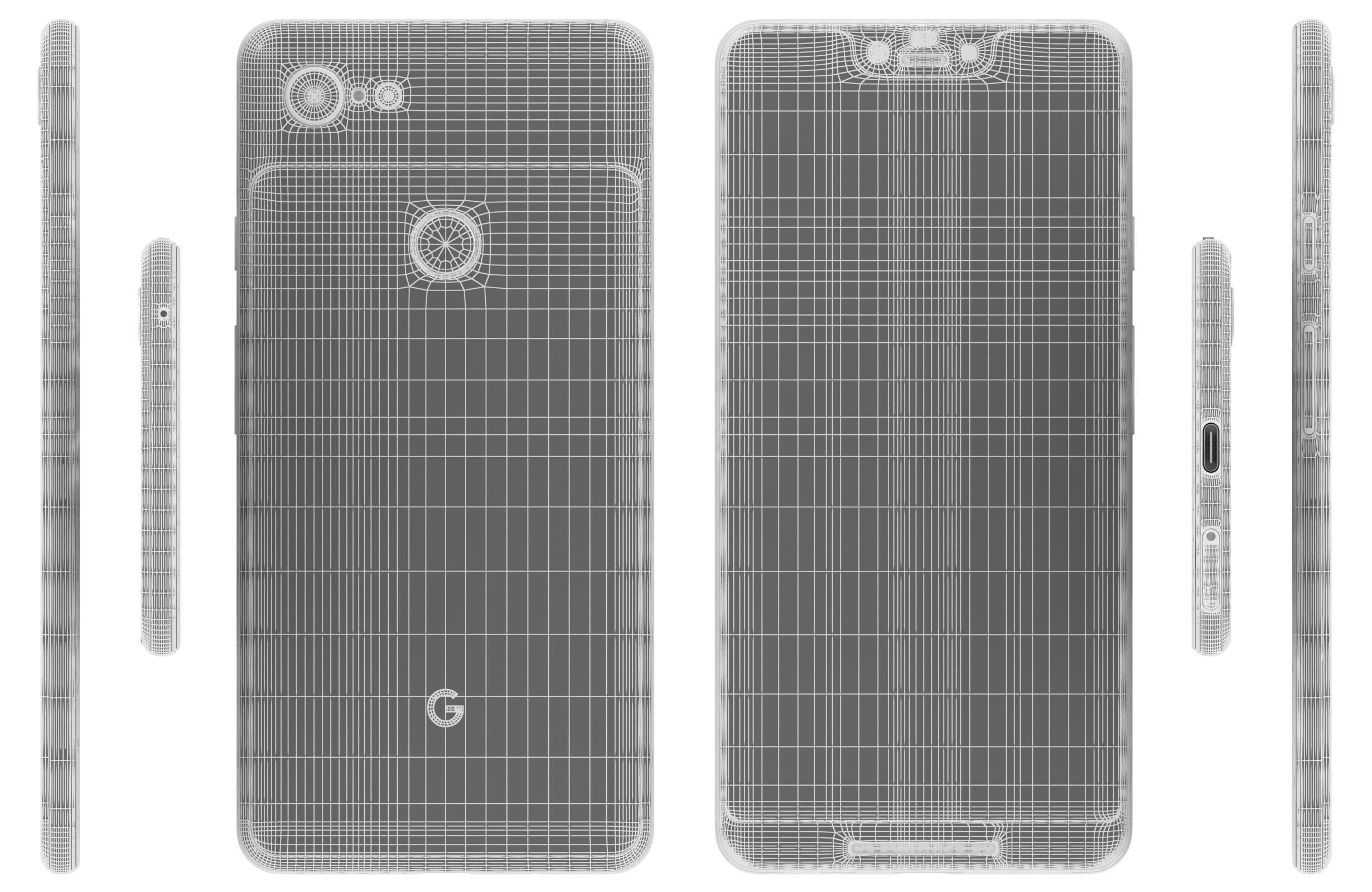 Google Pixel 3 XL All Colors 3D model_14