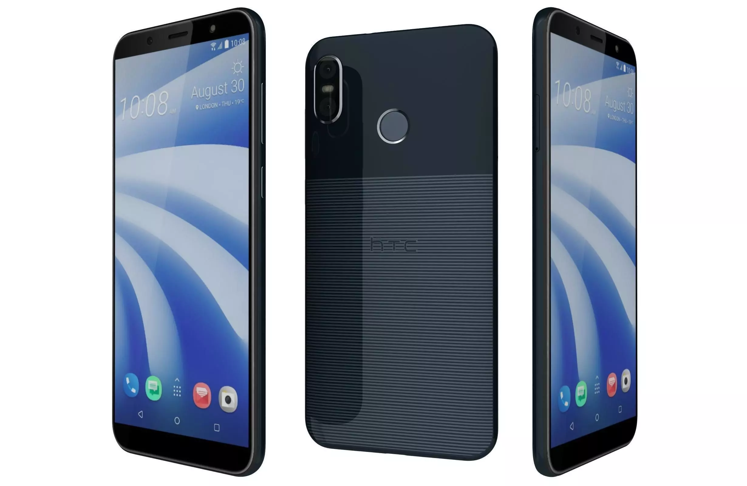 HTC U12 Life Moonlight Blue 3D model_0