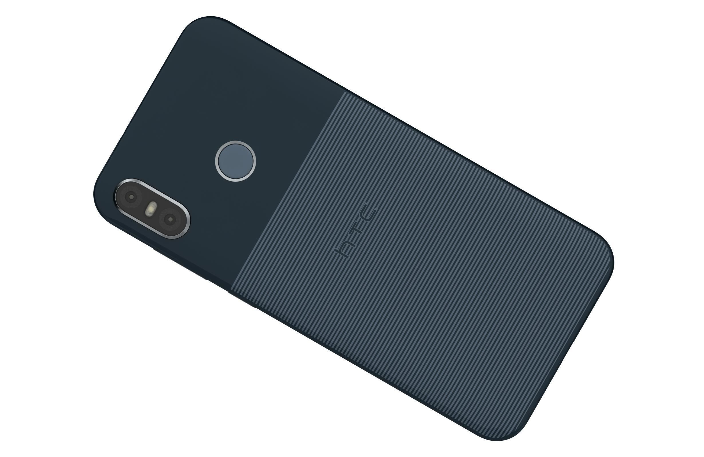 HTC U12 Life Moonlight Blue 3D model_5