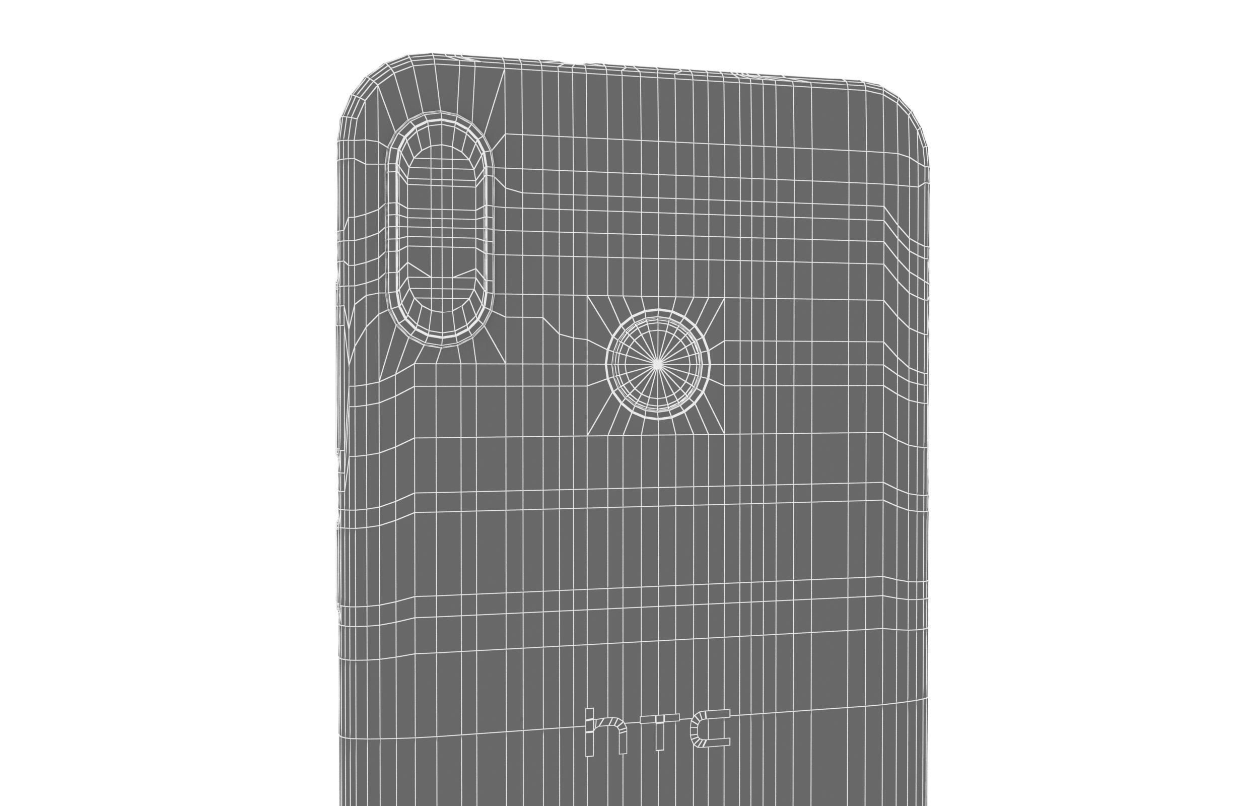 HTC U12 Life Moonlight Blue and Twilight Purple 3D model_17