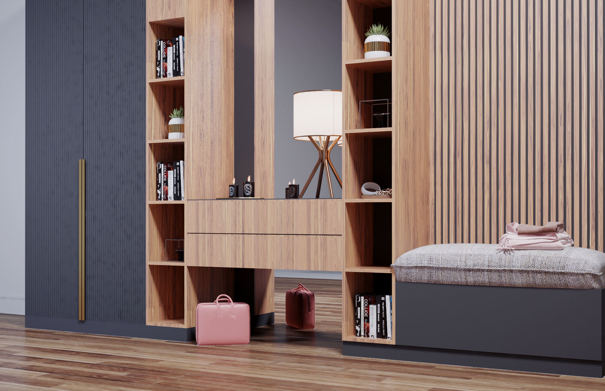 Entrance Hall Cabinet  3D model_1