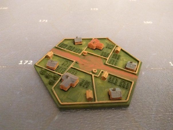 Hex Village 3D print model