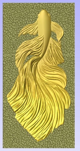 pez bailarina 3D model_1