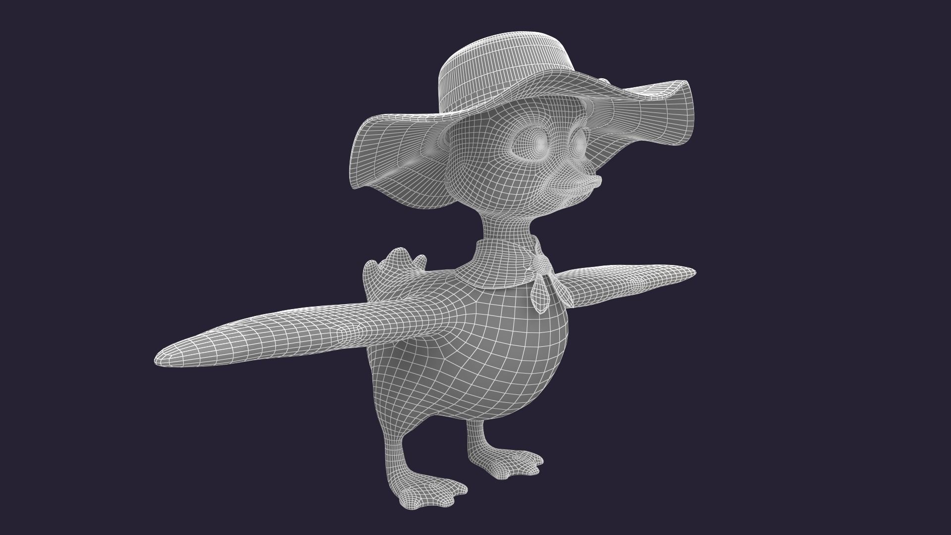 Asset - Cartoons - Character - Animals - Rig - Hight Poly 3D Model Collection_38