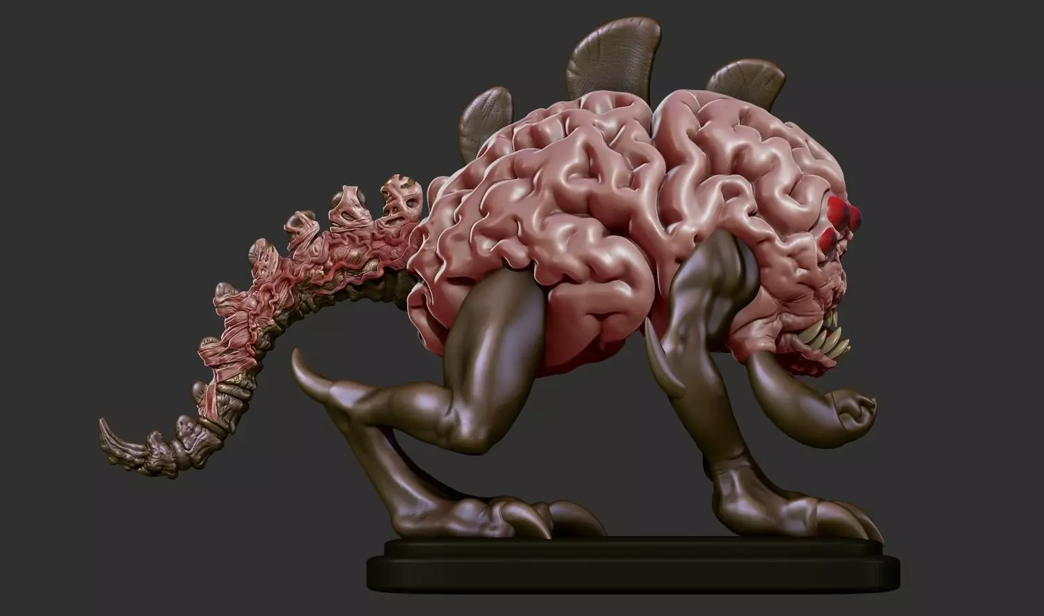 Brian the Brainbeast Free 3D print model