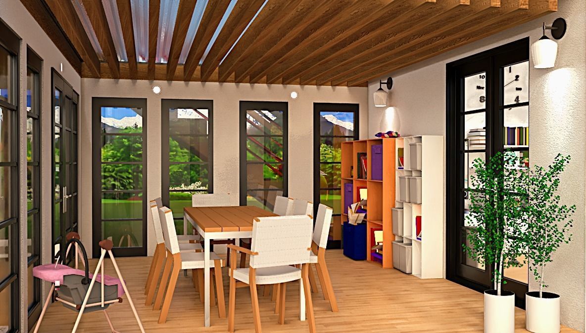 kids play and fun house Low-poly 3D model_5