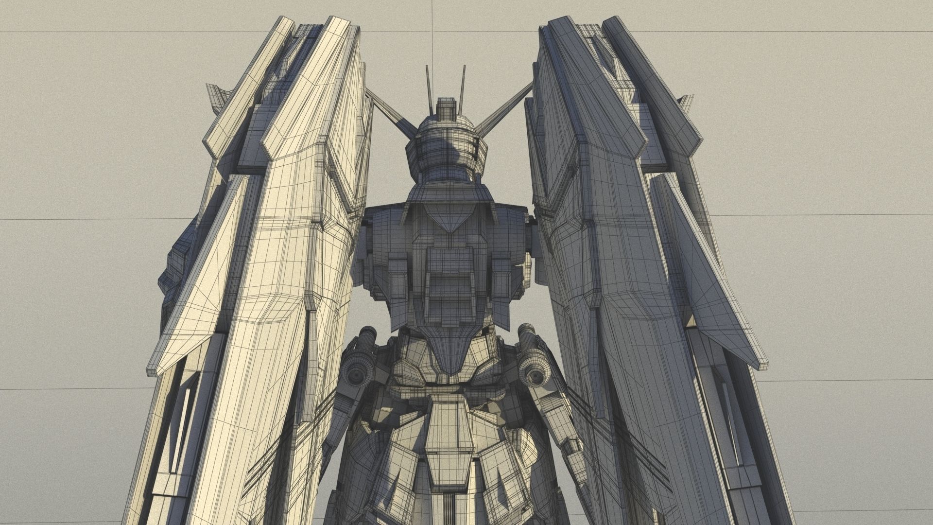 Freedom Gundam 3D model_8
