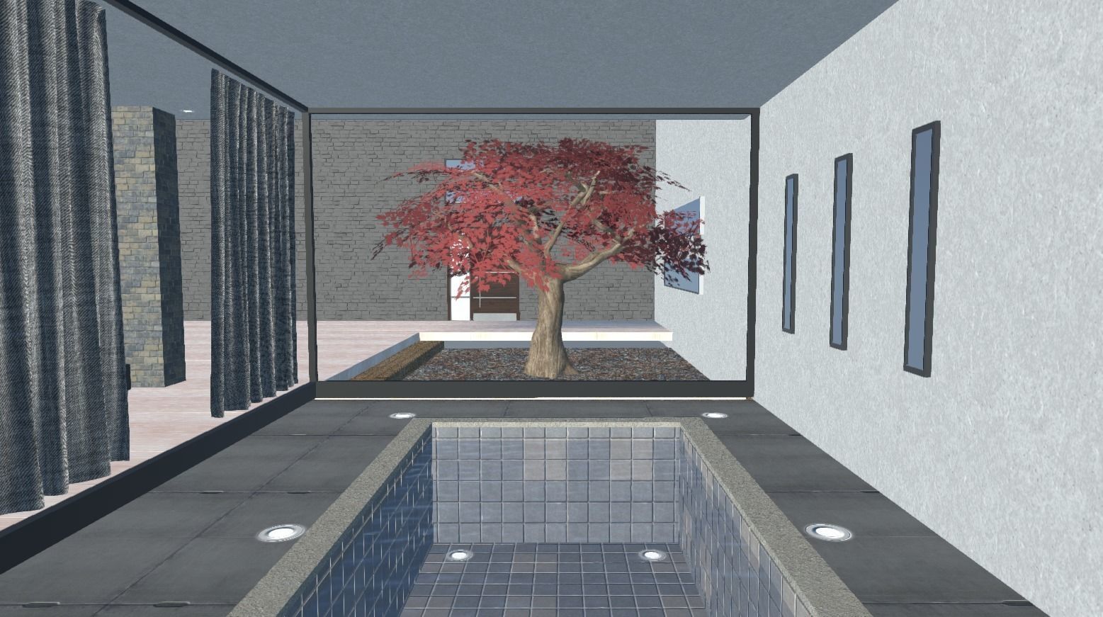 Luxury Apartment Low-poly 3D model_14