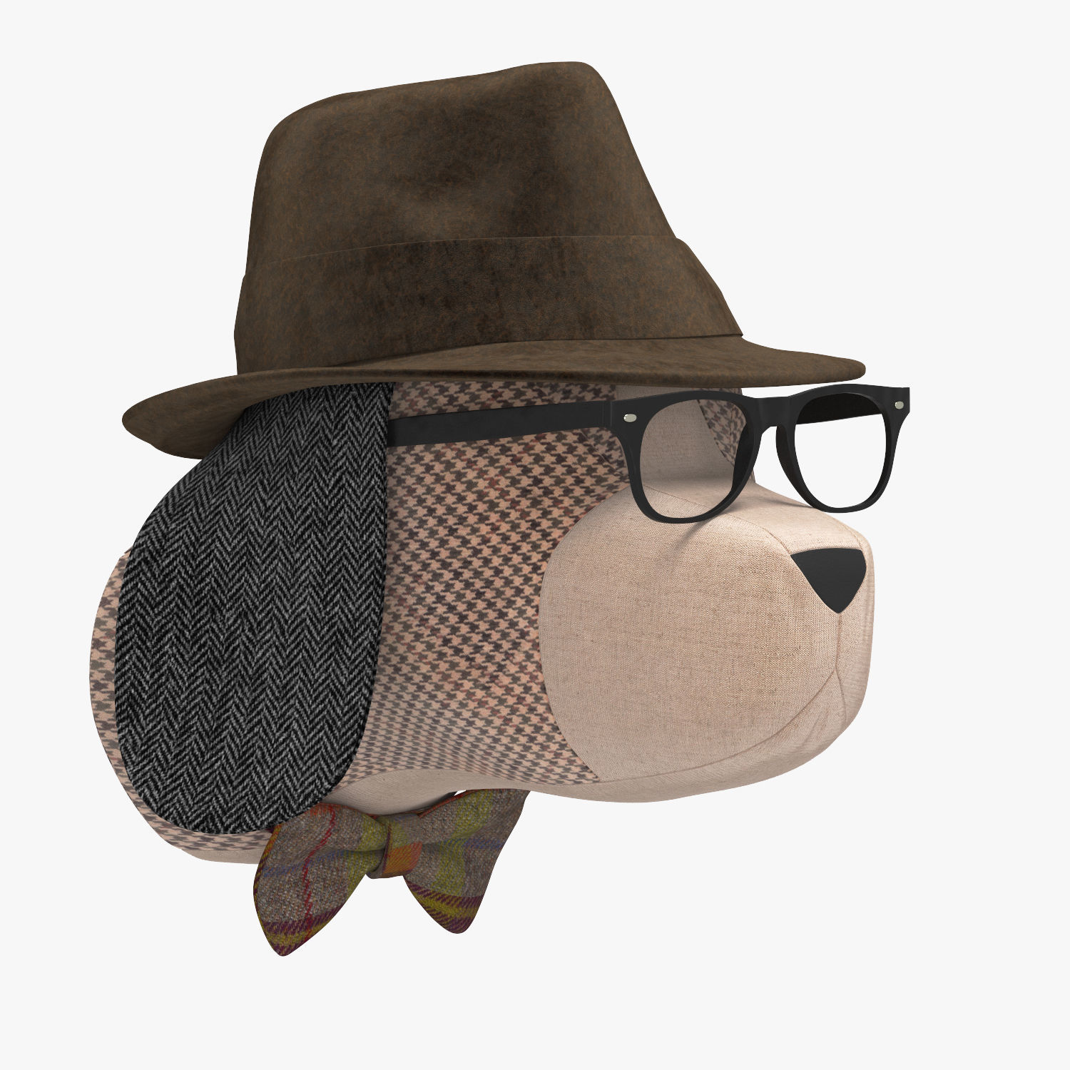 Soft Beagle - Calvin 3D model_4