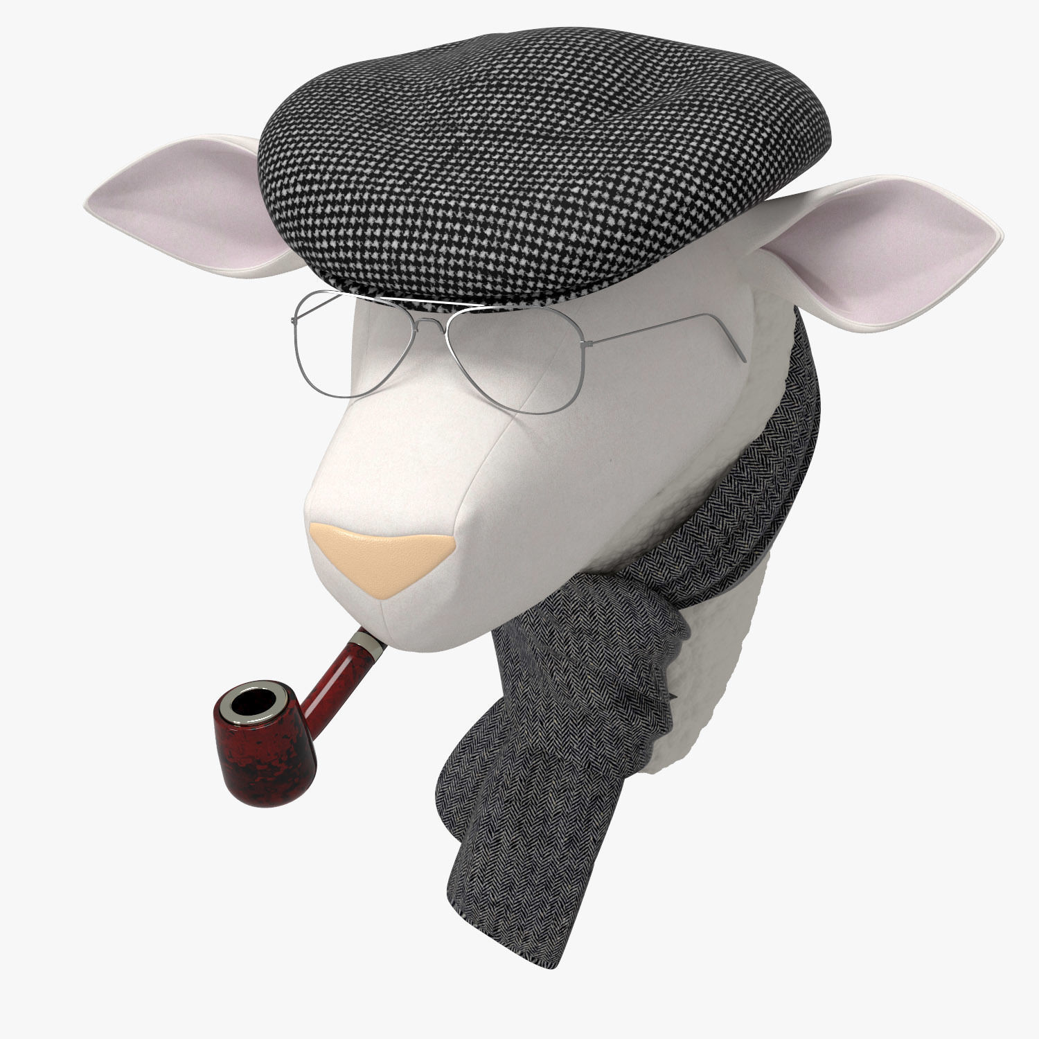 Soft Beagle - Calvin 3D model_7