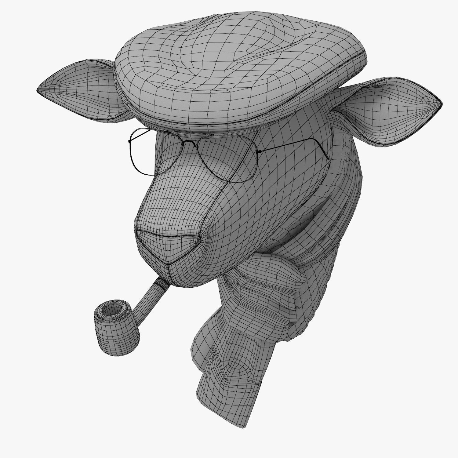 Soft Beagle - Calvin 3D model_9