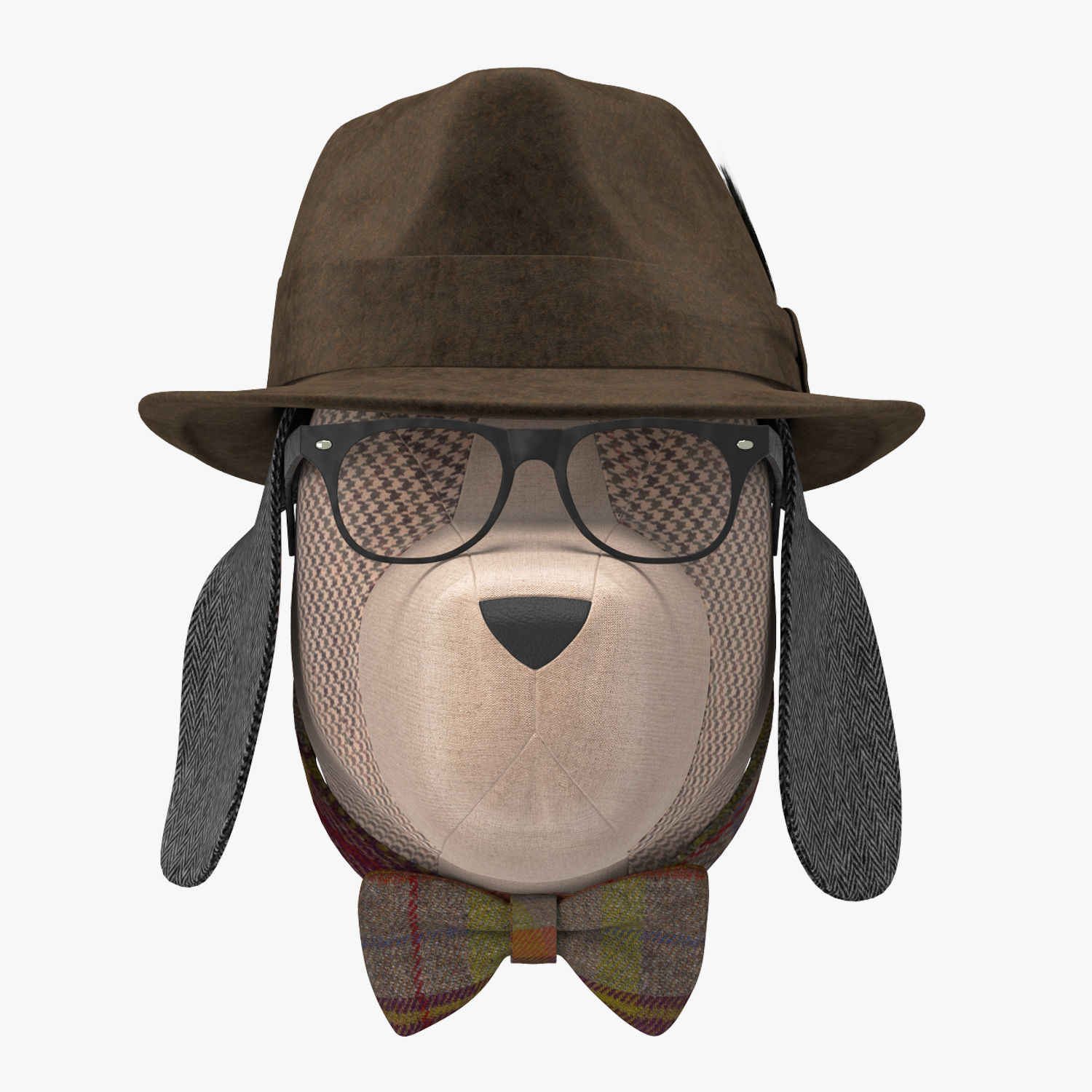 Soft Beagle - Calvin 3D model_8