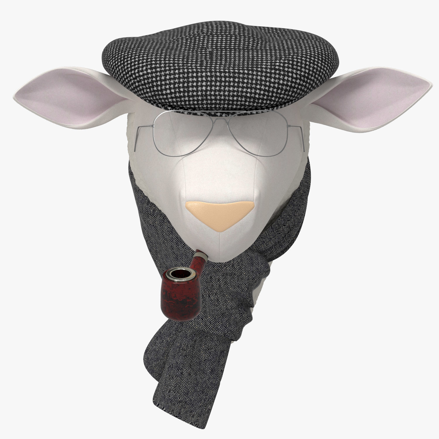 Soft Beagle - Calvin 3D model_5