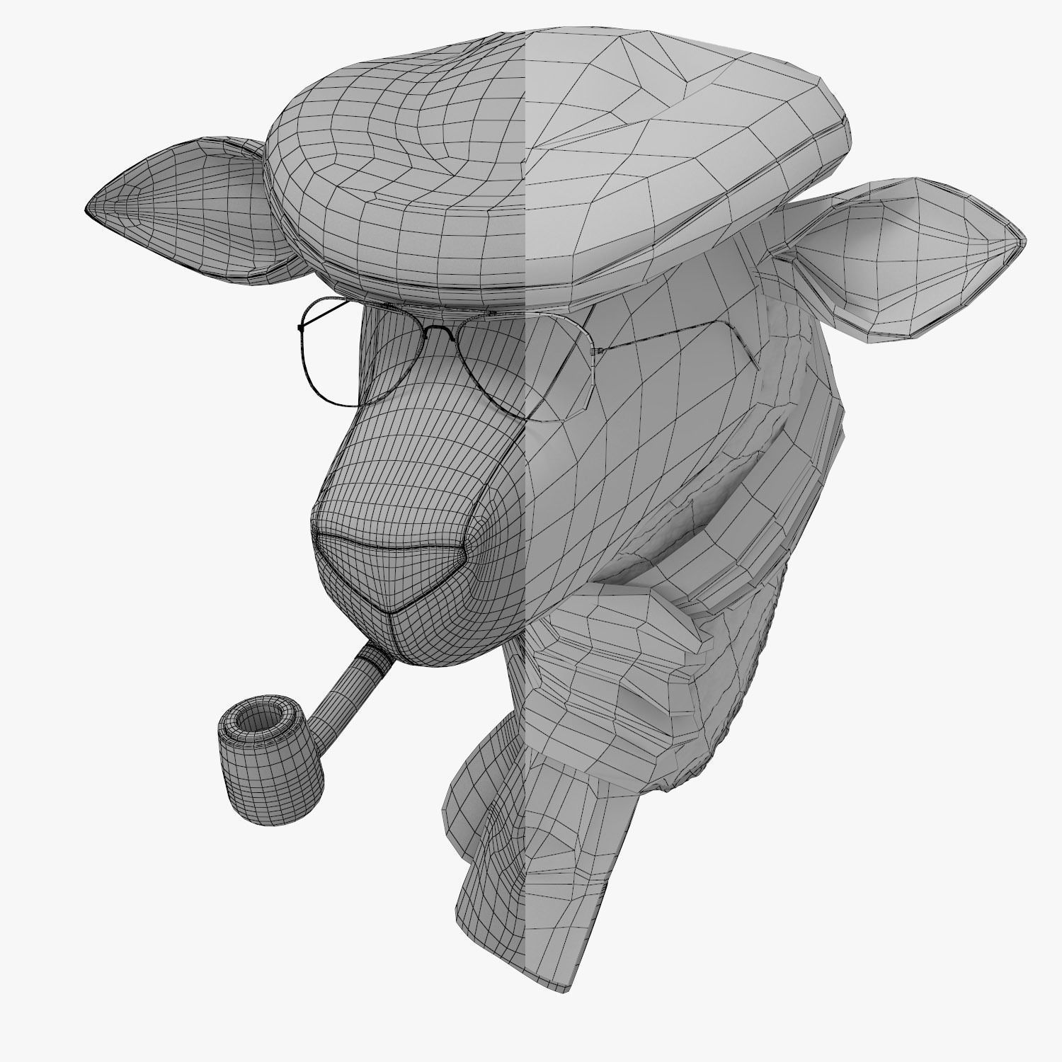 Soft Beagle - Calvin 3D model_13