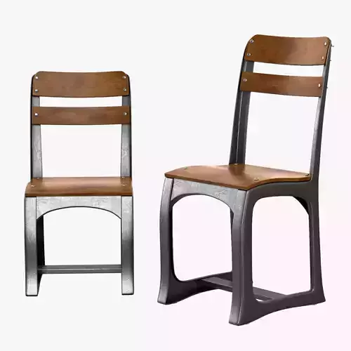 Vintage School House Play Chairs