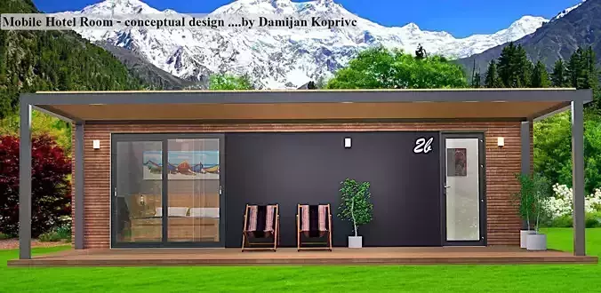 mobile hotel room mobile home tiny house vacation house