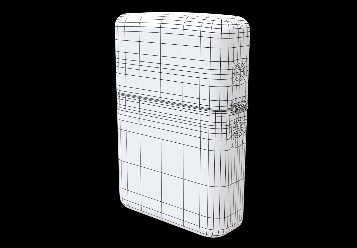 Zippo Lighter 3D model_9