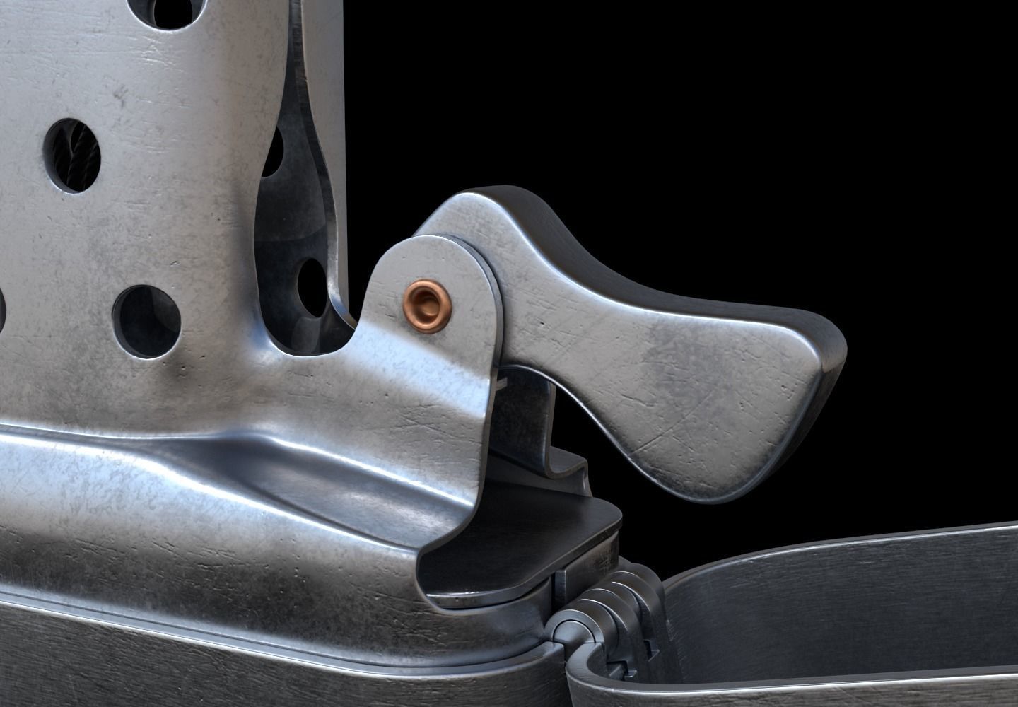 Zippo Lighter 3D model_6