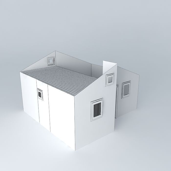 Decochalet-2015 - Chalet type C25M Free 3D model_4