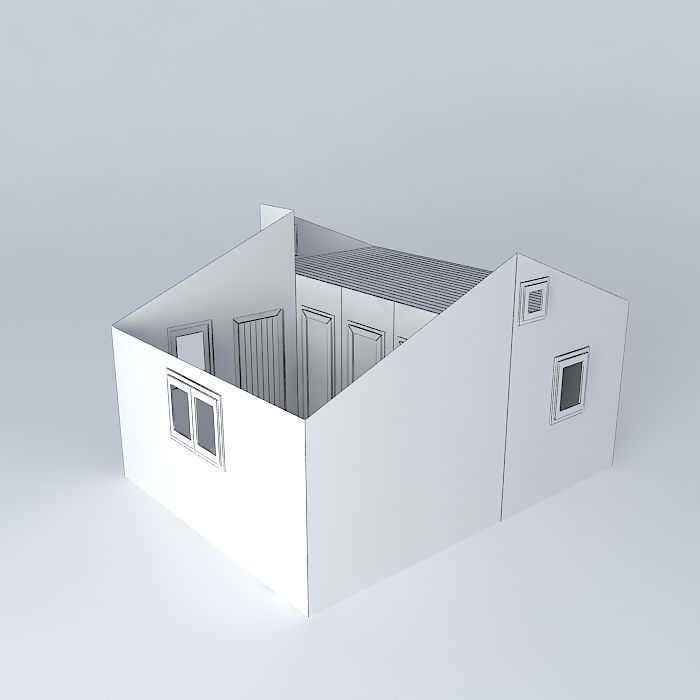 Decochalet-2015 - Chalet type C25M Free 3D model_3