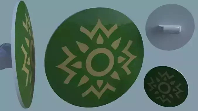 lego shield Free 3D model