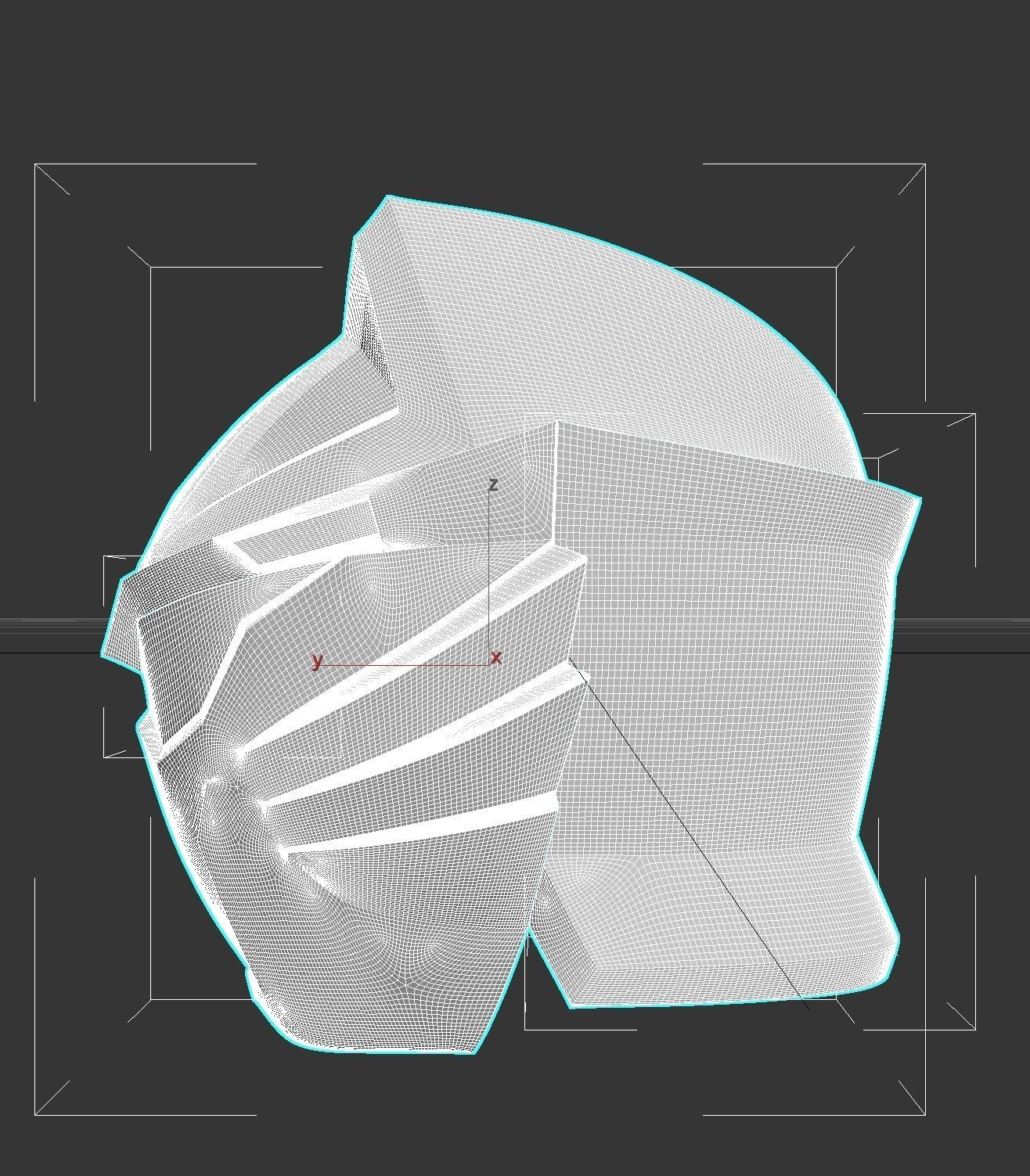 Juuken Sentai Gekiranger Helmet Power Rangers 3D print model_8