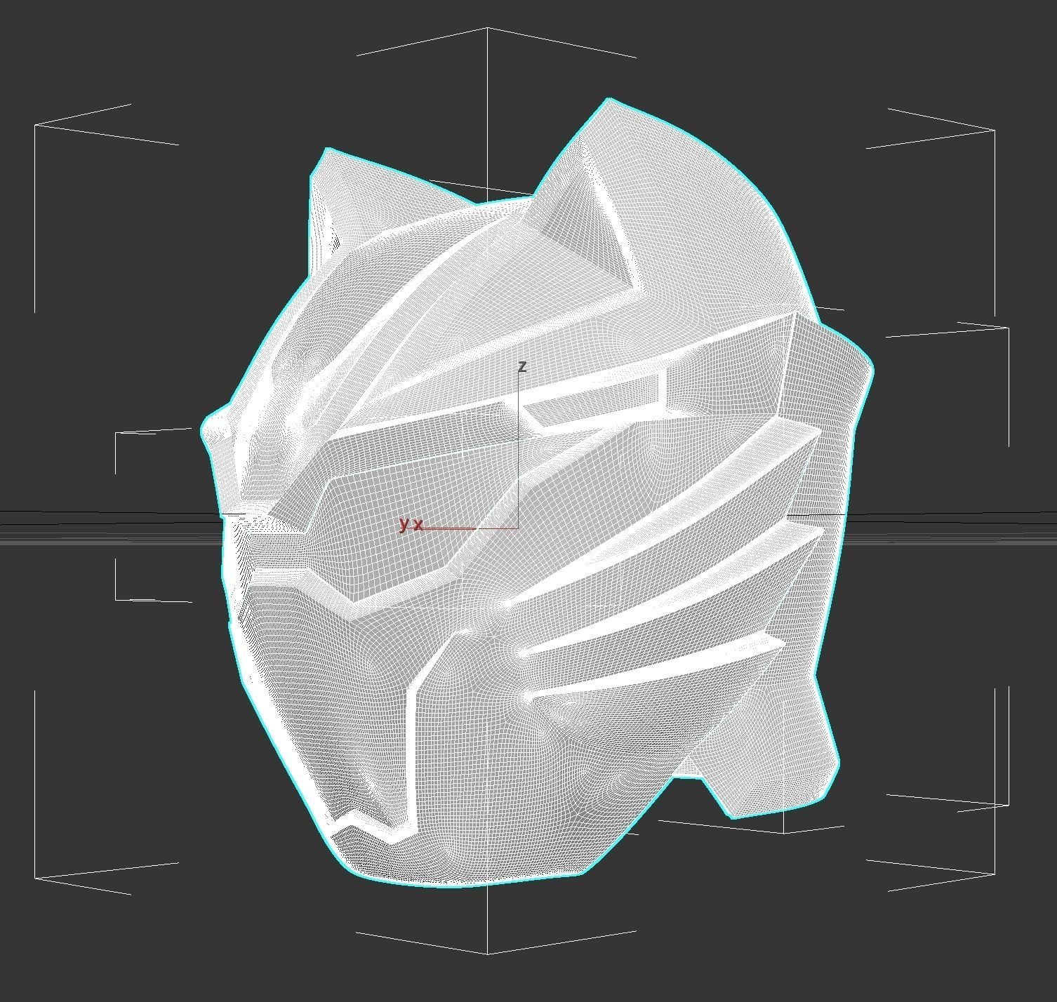 Juuken Sentai Gekiranger Helmet Power Rangers 3D print model_7