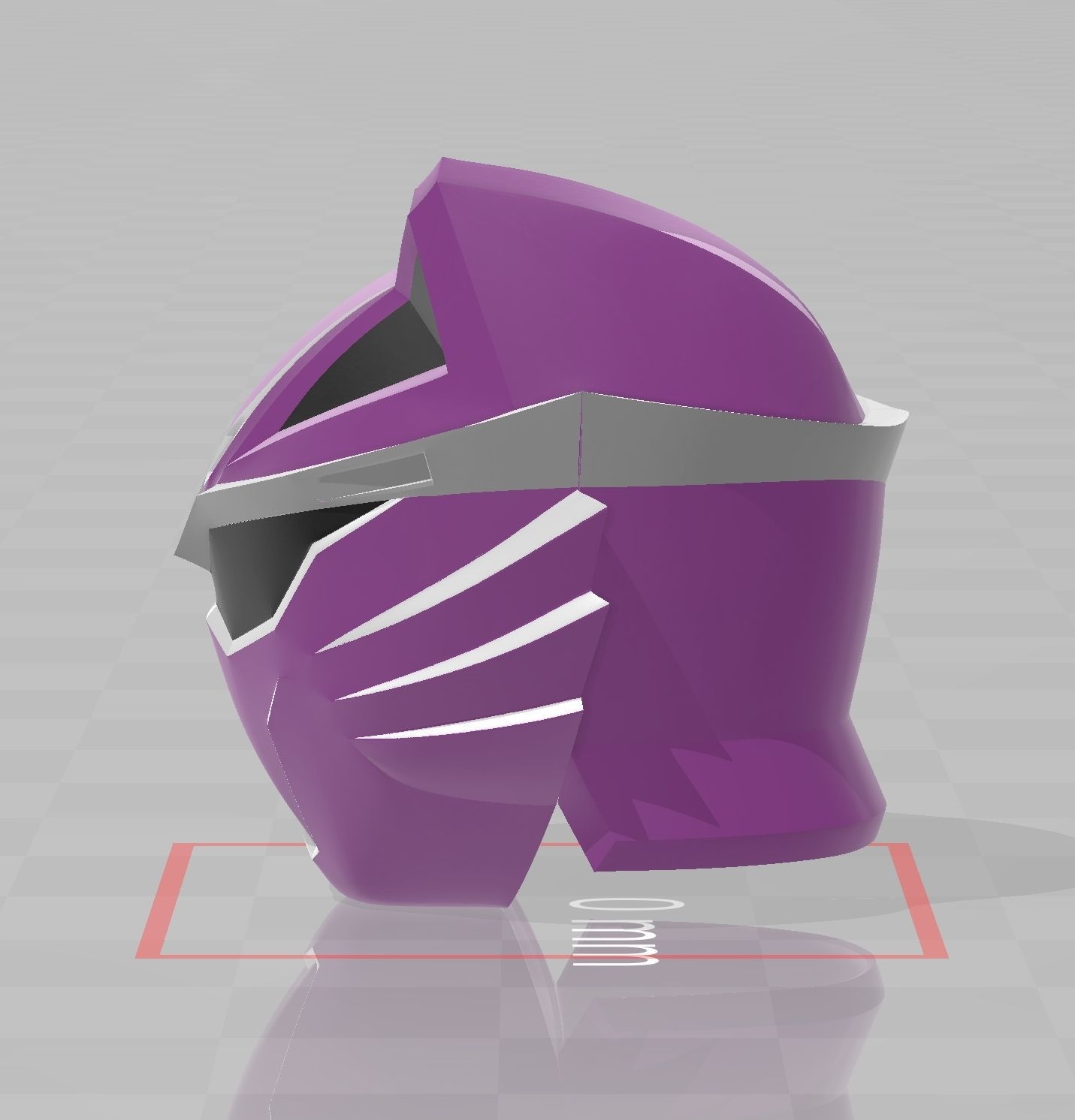 Juuken Sentai Gekiranger Helmet Power Rangers 3D print model_2