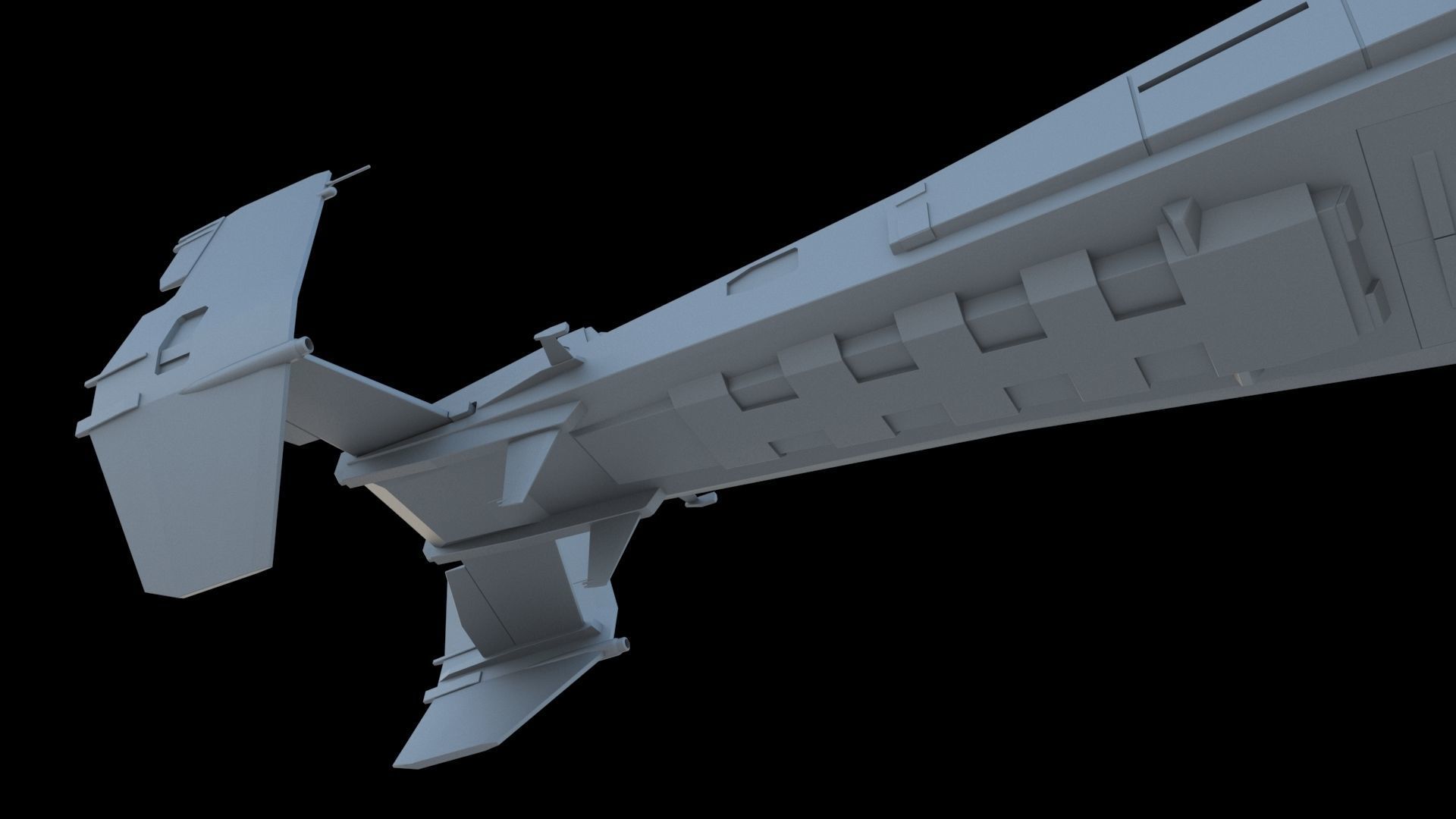 Sci-Fi Dropship 3D model_14