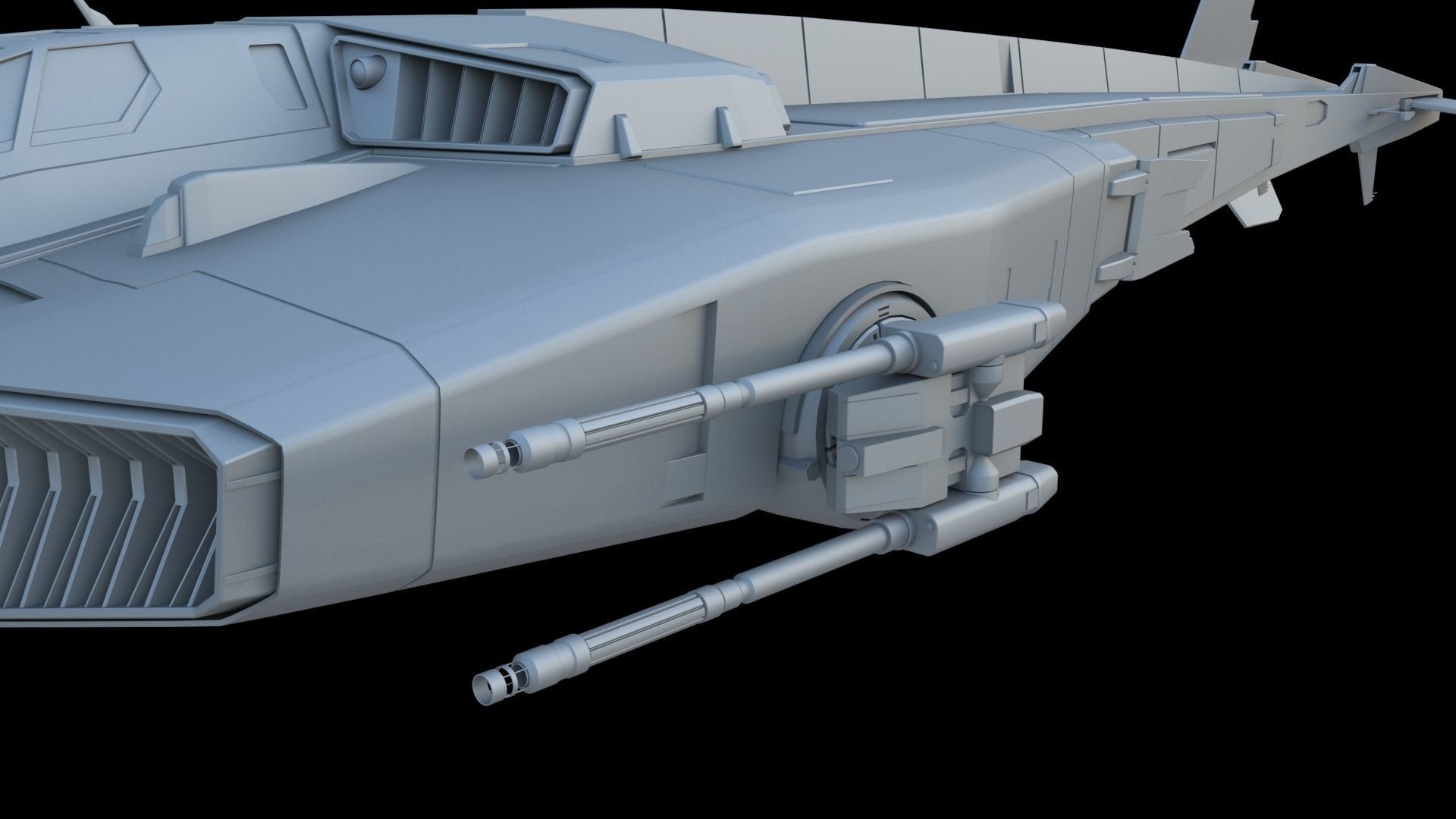 Sci-Fi Dropship 3D model_10